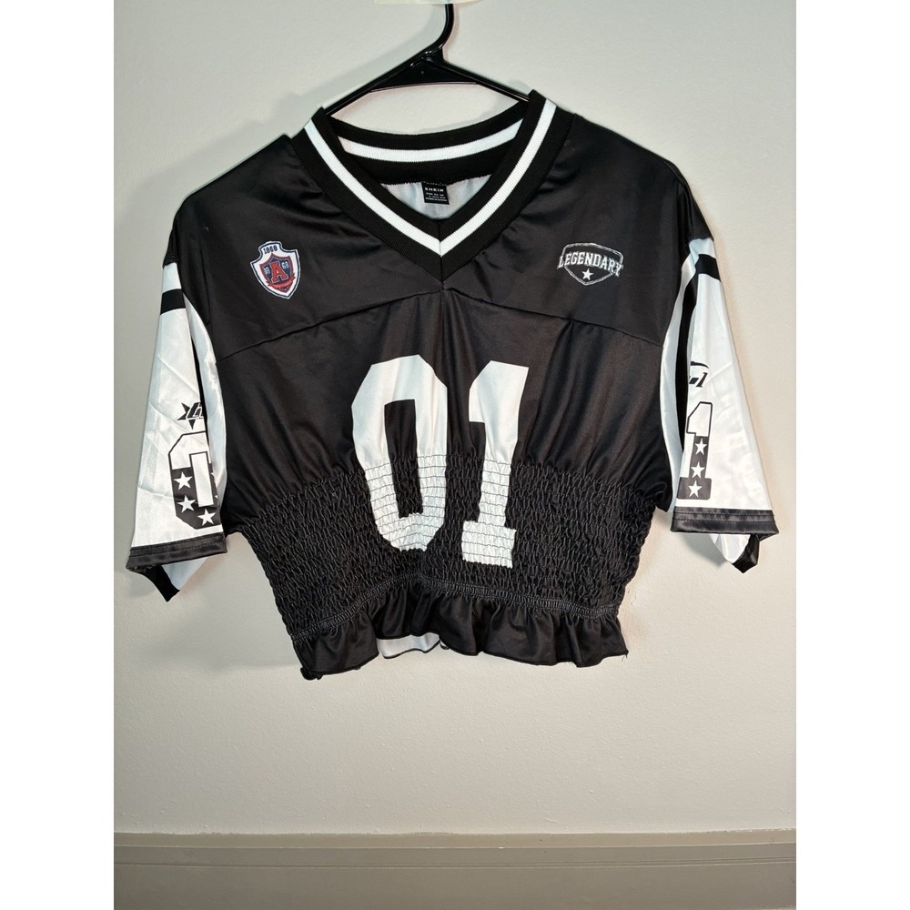 Cropped Jersey Shirt